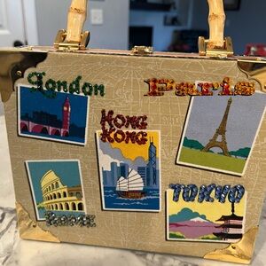 Rafe Cigar Box Handbag NEW